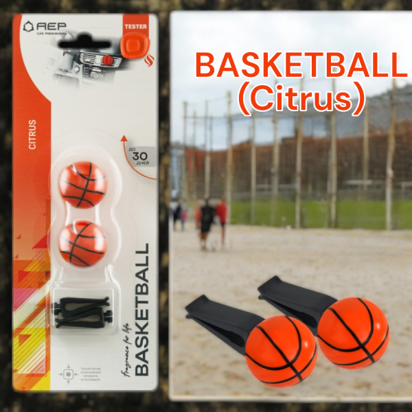 Ароматизатор воздуха на дефлектор SPORT (на клипсе) / 2 шт. в комплекте